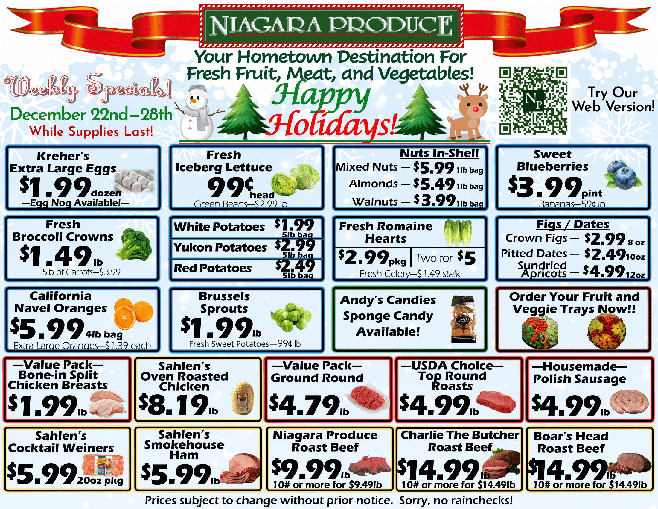 Weekly Specials Niagara Produce